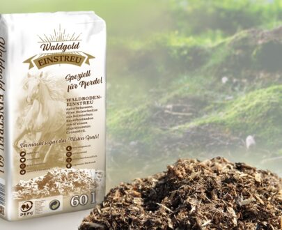 Waldgold Waldboden Pferdeeinstreu